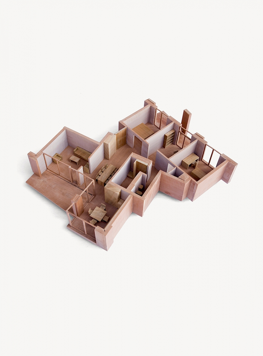 Model of a typical apartment