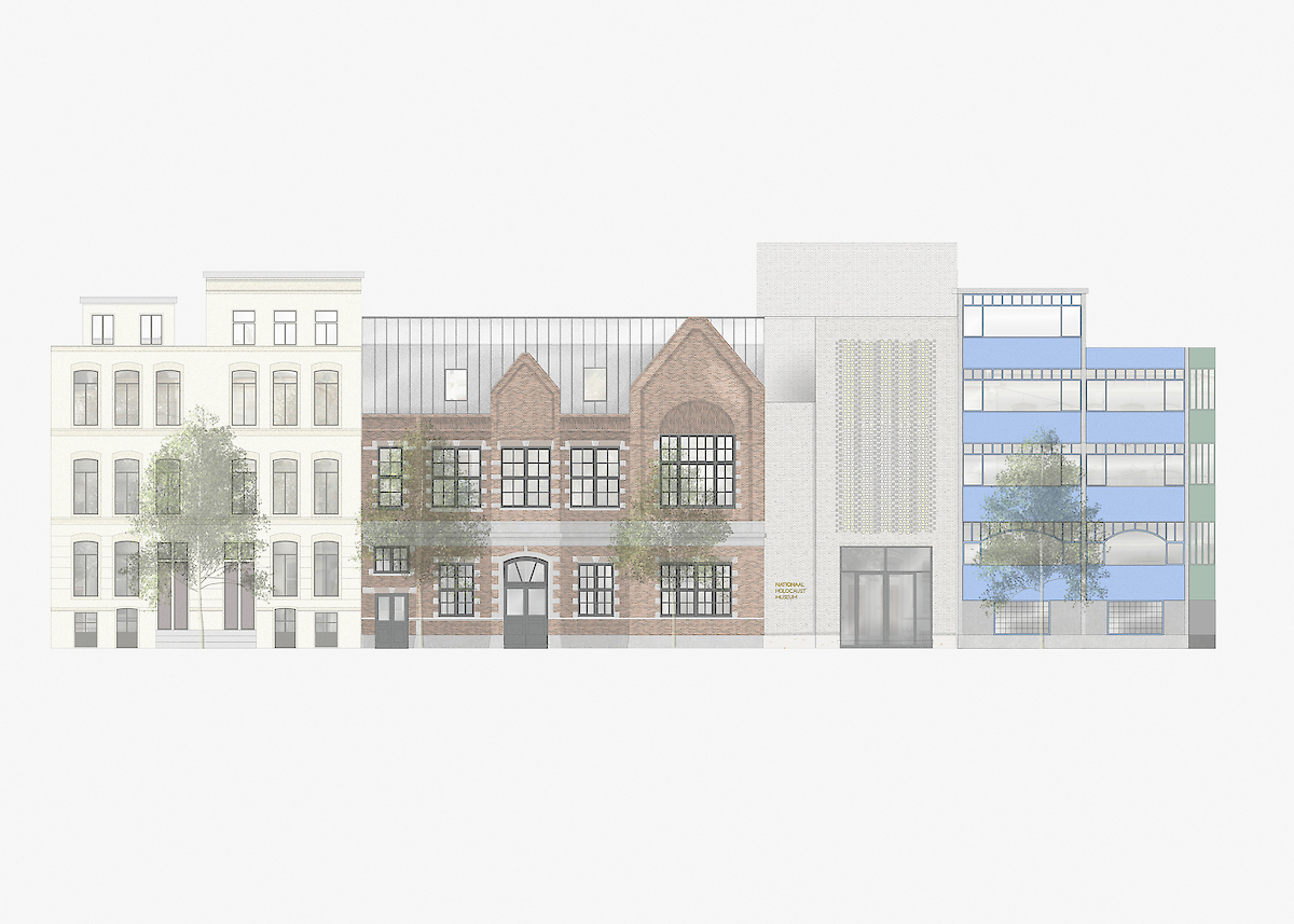 New facades Plantage Middenlaan 27 and 29